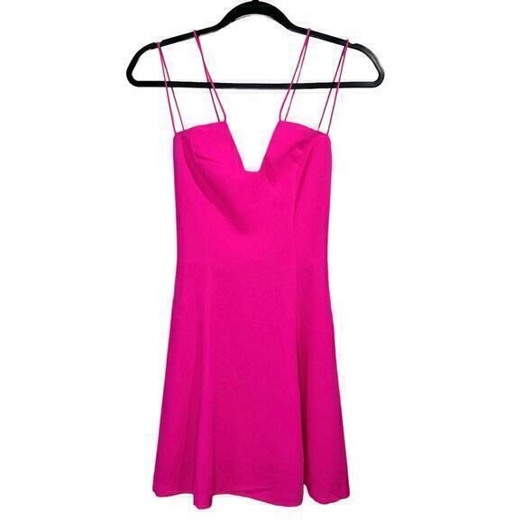 Tobi Call Me Bae Mini Dress Pink Size S - Picture 3 of 8
